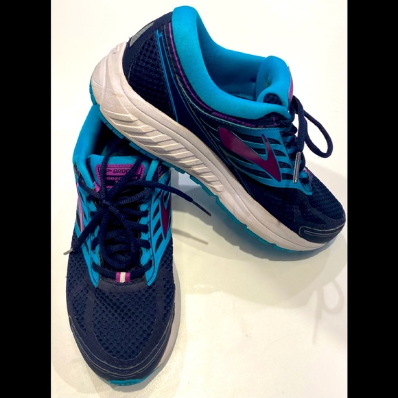 Brooks Addiction 13 Blue Running Shoes Womens Size 10.5 Wide 1202531D456 - Picture 1 of 8